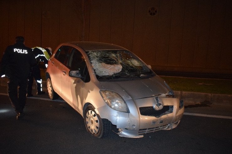 Ağaçları Devirip Karşı Şeride Geçti: 1 Yaralı