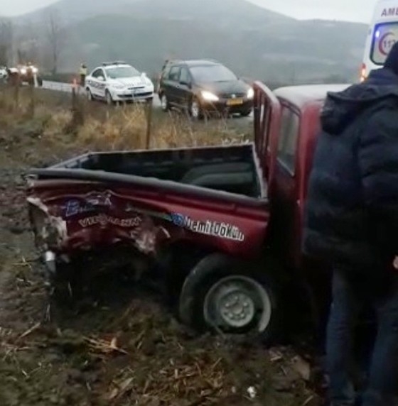 Bafra’da Trafik Kazası: 7 Yaralı