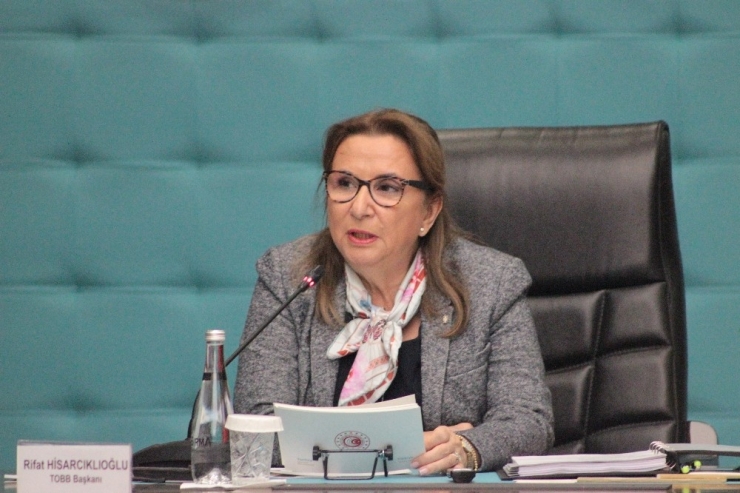 Bakan Pekcan Stk Başkanlarıyla Bir Araya Geldi