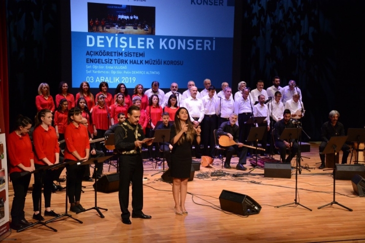 Engelsiz Türk Halk Müziği Korosu’ndan ‘Deyişler’ Konseri