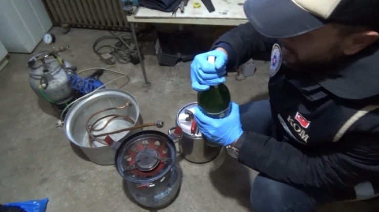 Eskişehir Emniyetinden Kaçak İçki Operasyonu