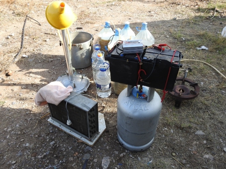 Manisa’da Kaçak İçki Operasyonu