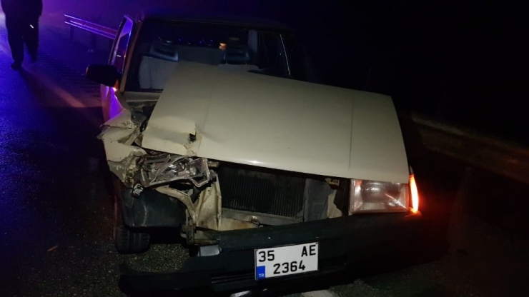 Manisa’da Zincirleme Trafik Kazası: 1 Yaralı