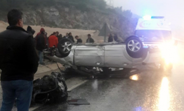 Boğayokuşu’nda Trafik Kazası; 2 Yaralı