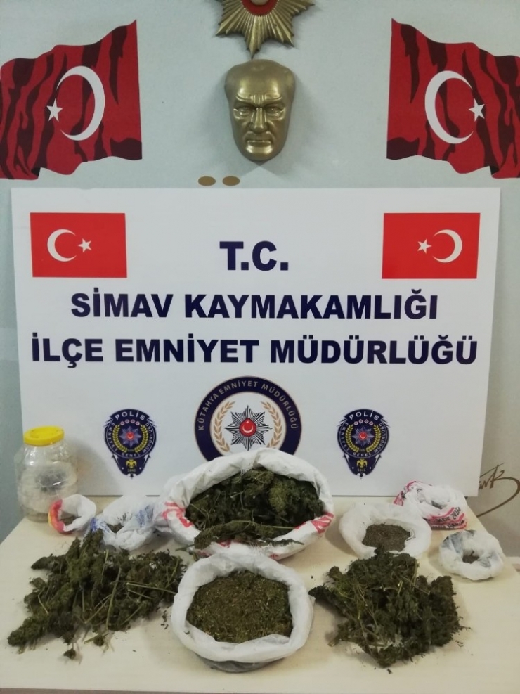 Simav’da Uyuşturucu Operasyonu