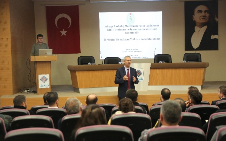 Denib’den Ahşap Ambalaj Malzeme İhracatçılarına Yönelik Toplantı