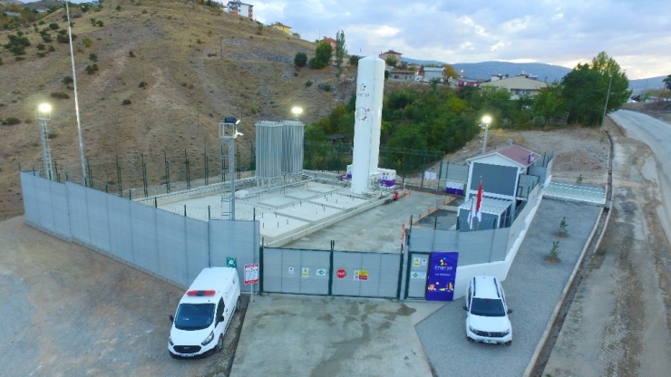 İliç Doğal Gaz Konforuna Kavuştu