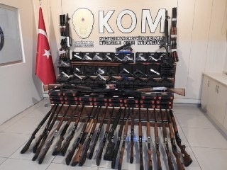 Gaziantep’te Av Bayilerine ‘Ruhsatsız Silah’ Operasyonu: 5 Gözaltı