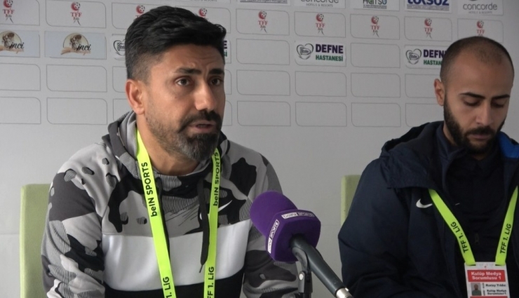 Hatayspor-boluspor Maçının Ardından