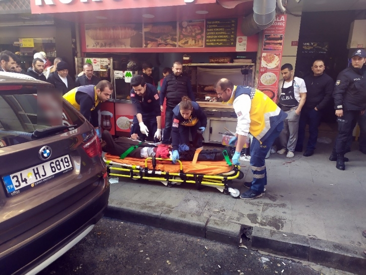 Yaralı Halde Saldırganın Peşinden Gitmeye Çalıştı