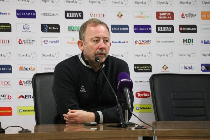 Sergen Yalçın: "Kötü Bir Oyunla Mağlup Olduk"