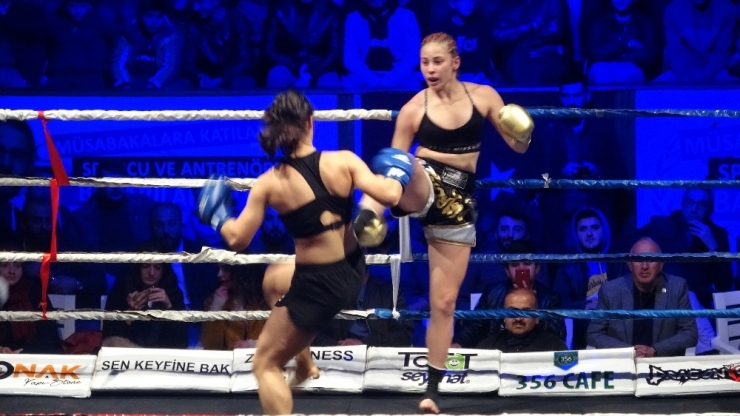 Tokat’ta Nefesleri Kesen Kick Boks Gecesi