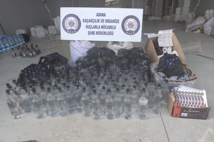 Adana’da 3 Litre Kaçak Viski Aroması Ele Geçirildi