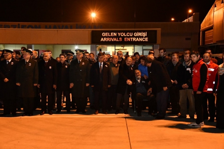 Şehit Uzman Çavuş Dualarla Karşılandı