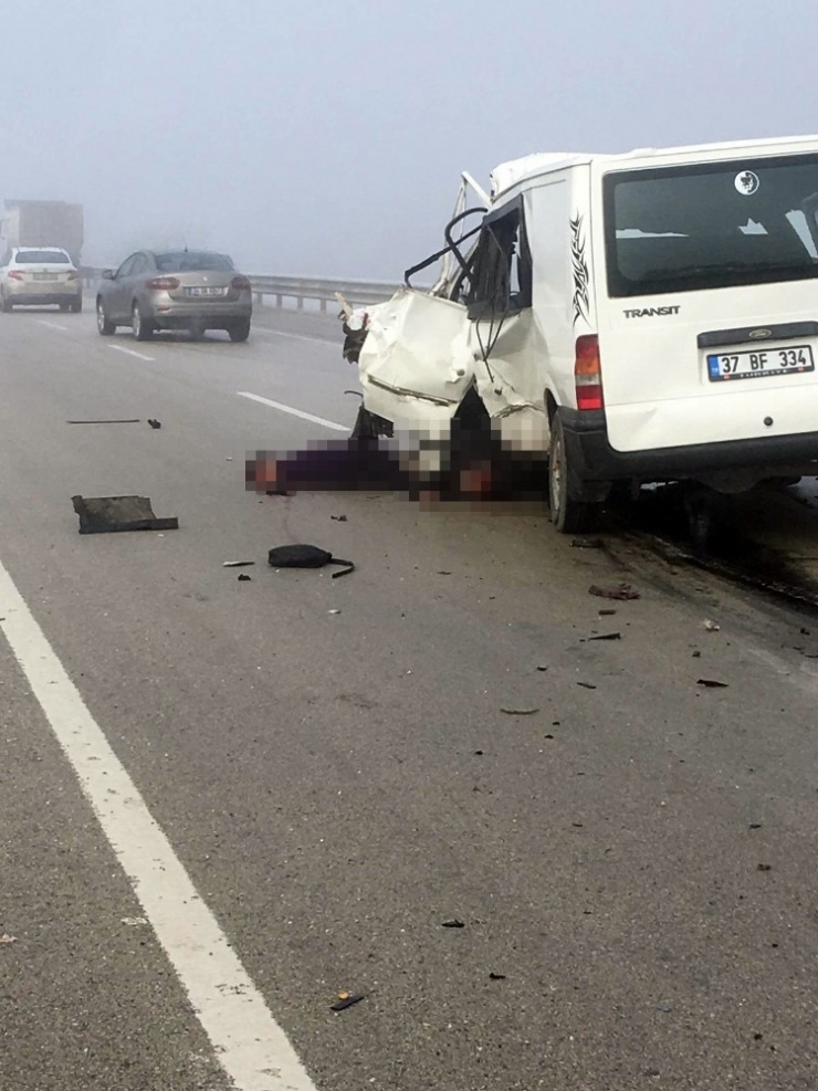 Kastamonu’da Gizli Buzlanma Kazaya Yol Açtı