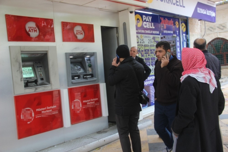 Şanlıurfa’da Hırsızlar Atm’lere Dadandı