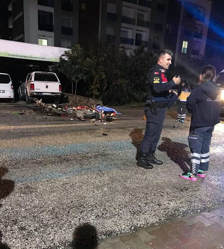 Alanya’da 2 Motosiklet Kafa Kafaya Çarpıştı: 1 Ölü