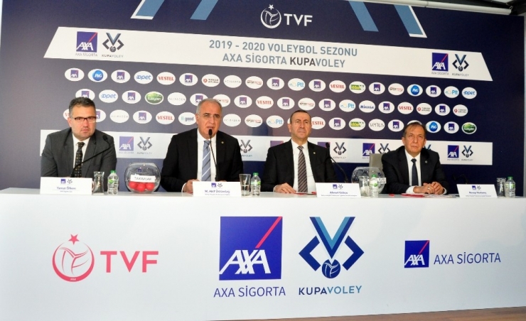 Axa Sigorta Kupa Voley Erkekler Kategorisi’nde 1.etap Eşleşmeleri Belli Oldu
