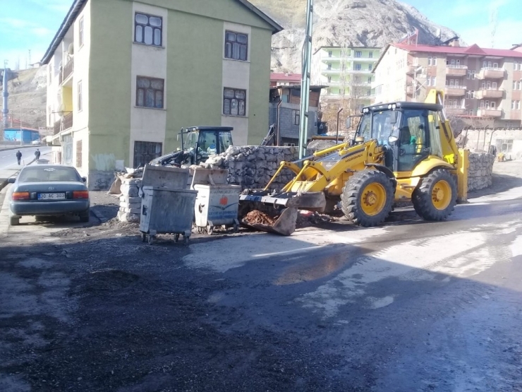 Hakkari Belediyesinden Kış Temizliği