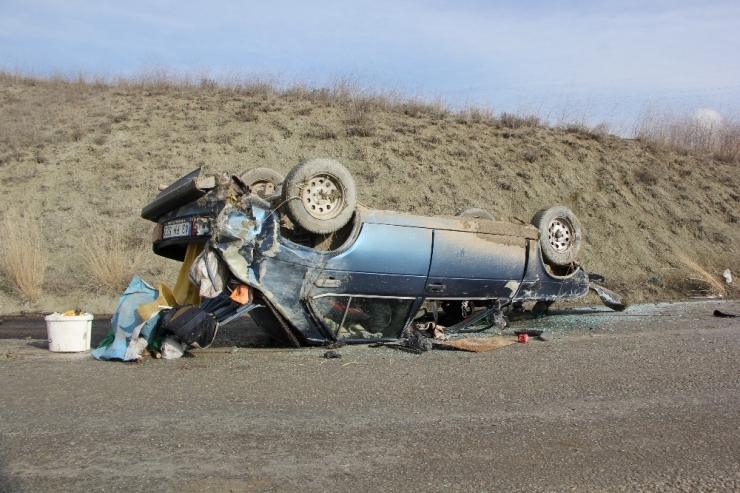 Hisarcık’ta Trafik Kazası: 3 Yaralı