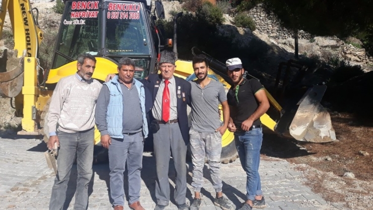 Kıbrıs Gazisinin Yol Sorunu Çözüldü