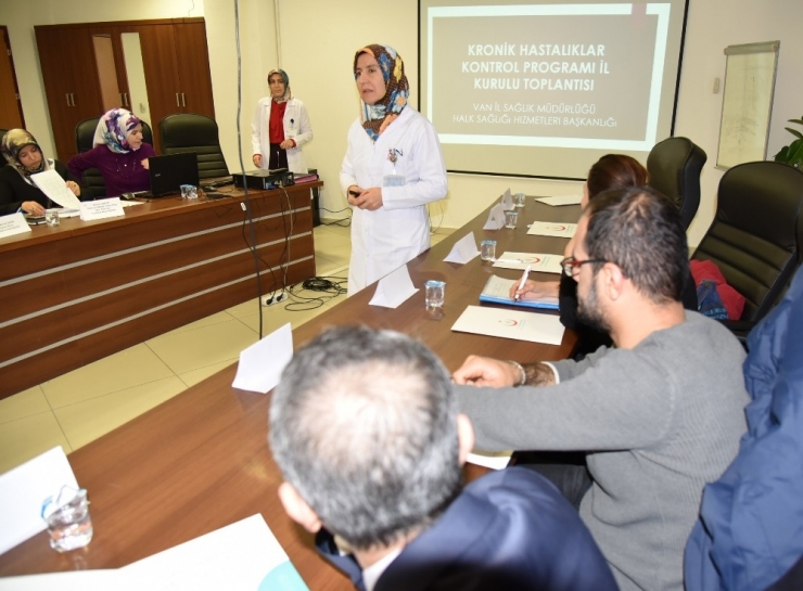 Van’da ‘Kronik Hastalıklar İl Kurulu’ Toplantısı