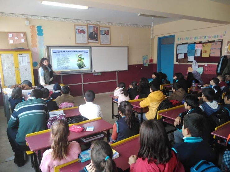 Öğrencilere Yönelik “Biyolojik Çeşitlilik’’ Eğitimleri Devam Ediyor