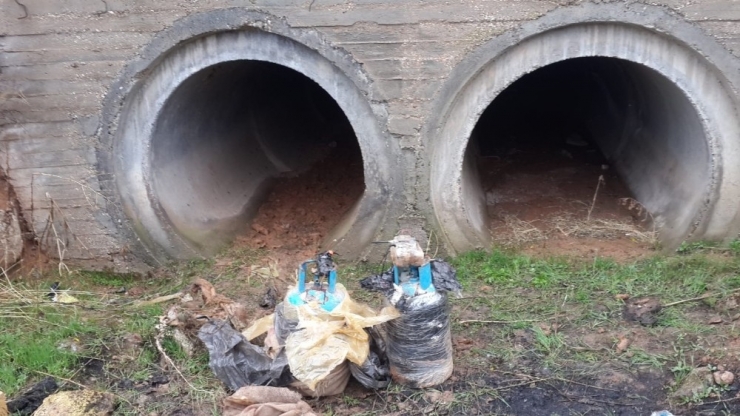 Rasulayn’da Tuzaklanmış 12 Kilogramlık İki Tüp İmha Edildi