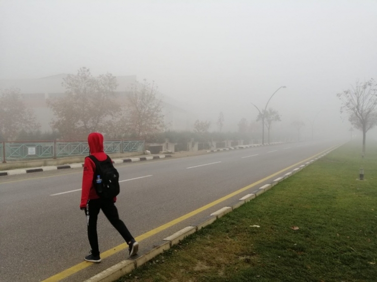 Manisa’da Sis Etkili Oluyor