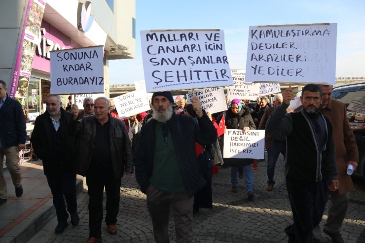 Rize’de Kamulaştırma Mağdurları Eylem Düzenledi 2 Kişi Sinir Krizi Geçirdi