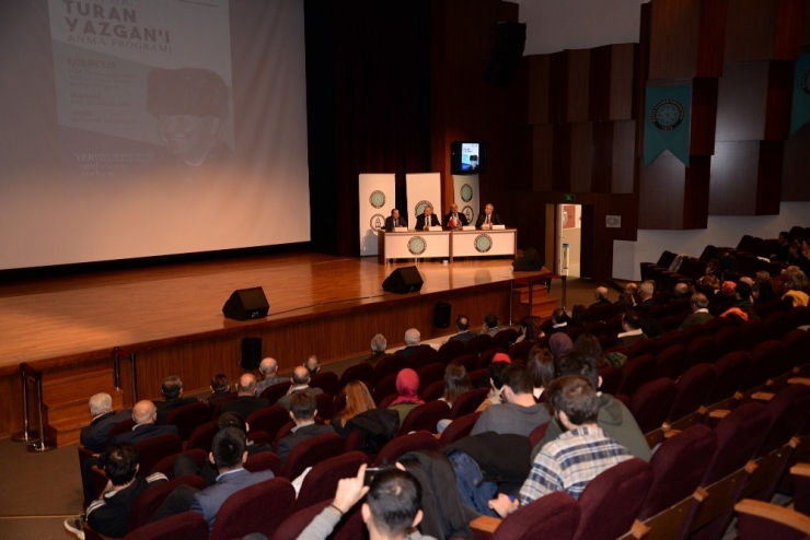 Bursa Uludağ Üniversitesi, Prof. Dr. Turan Yazgan’ı Unutmadı