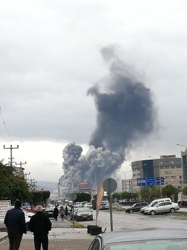 İsdemir’de Patlama (1)