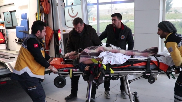 Elektrik Akımına Kapılan İnşaat İşçisi Yaralandı