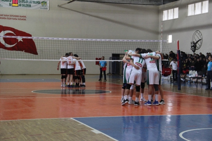 Tvf Erkekler 1. Lig: Solhanspor: 3 - Şanlıurfa B.ş.b.: 1