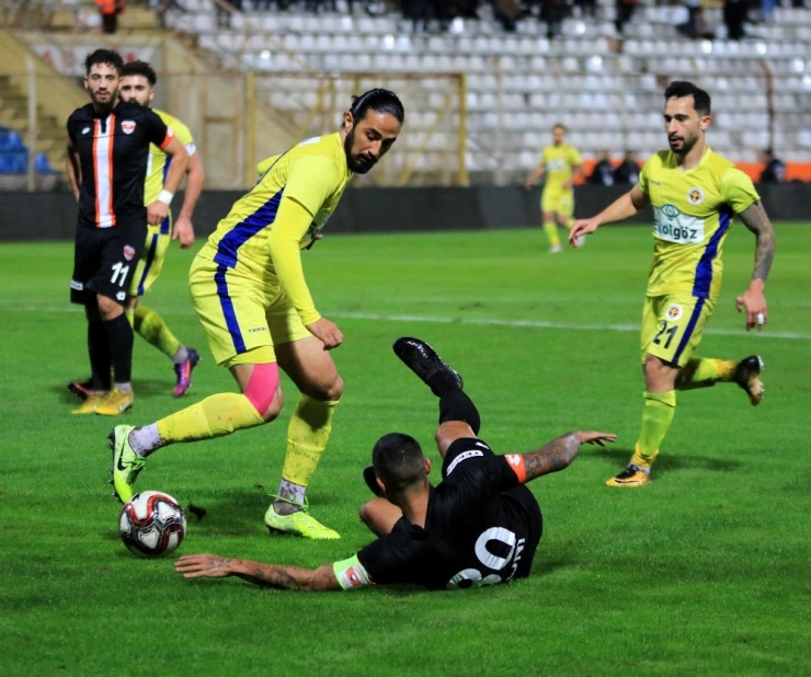 Tff 1. Lig: Adanaspor: 0 - Menemenspor: 2 (İlk Yarı Sonucu)