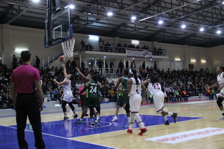 Kadınlar Basketbol Süper Ligi: Elazığ İl Özel İdare: 105 - Ogm Ormanspor: 76