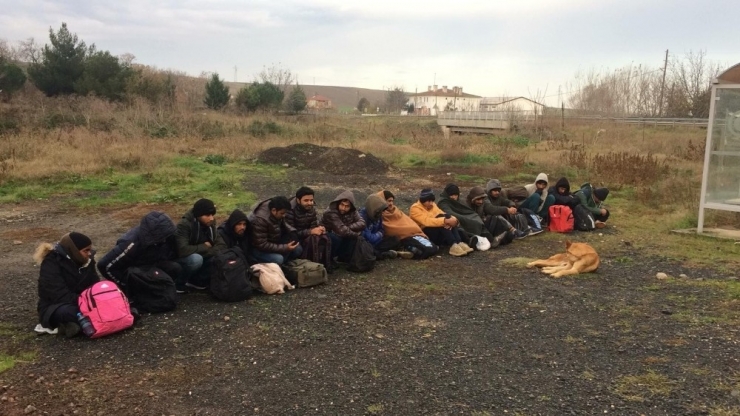 Tekirdağ’da 26 Kaçak Göçmen Yakalandı
