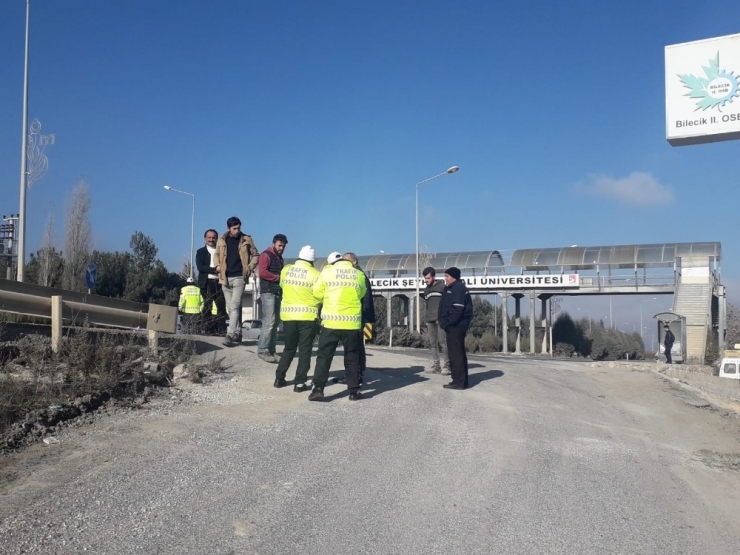 Bilecik’te Yaşanan Trafik Kazasında 1 Kişi Yaralandı