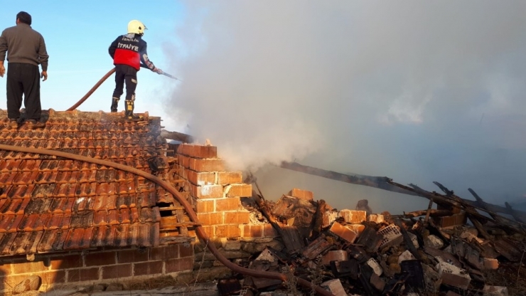 İskilip’te Yangın