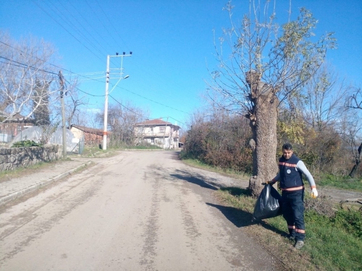 Gebze’nin Kırsal Kesimlerinde Mıntıka Temizliği