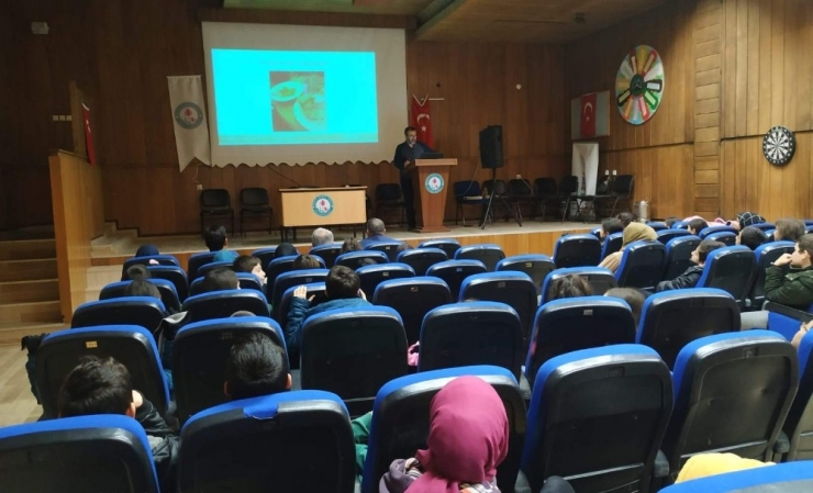 Öğrencilere ‘İnsaf Et, İsraf Etme’ Konferansı