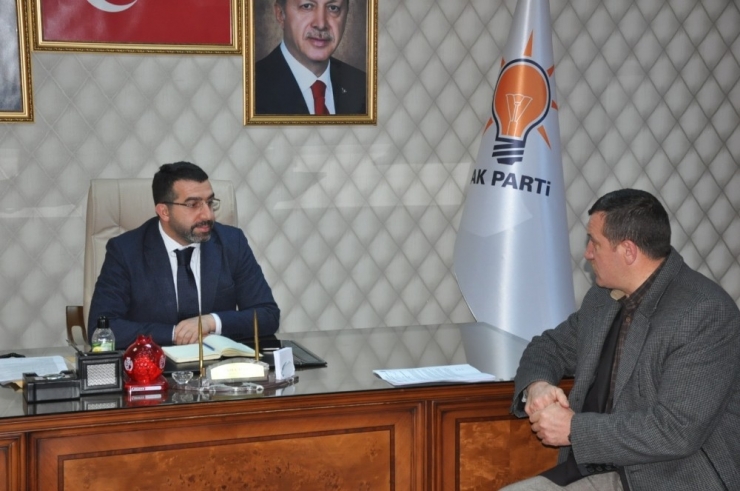 Kars’ta Şeker Fabrikası İşçileri Başkan Adem Çalkın İle Görüştü