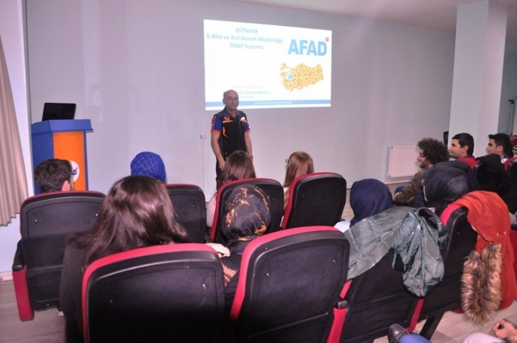 Mekut Üyelerine Afad Gönüllülük Sistemi Tanıtıldı