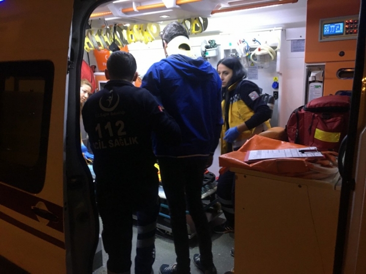 Kontrolden Çıkan Otomobil Ağaca Çarparak Devrildi: 2 Yaralı