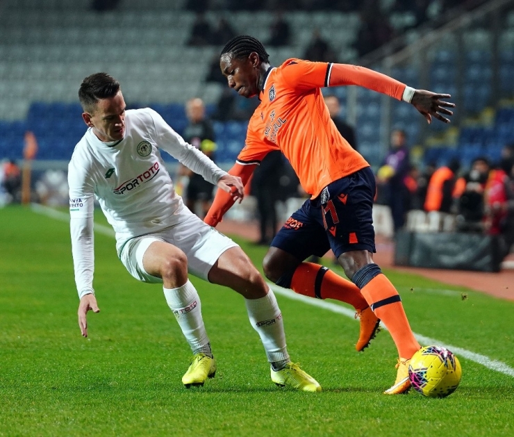 Süper Lig: M.başakşehir: 1 - İ.h. Konyaspor: 0 (İlk Yarı)
