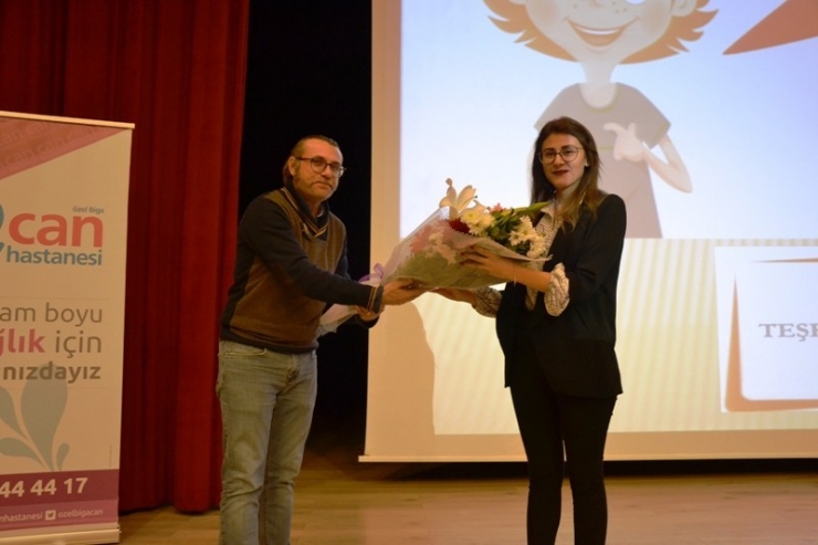 Lise Öğrencilerine Sağlık Beslenme Konulu Eğitim Verildi