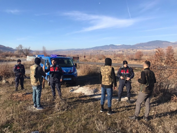 Jandarmadan Kaçak Av Operasyonu