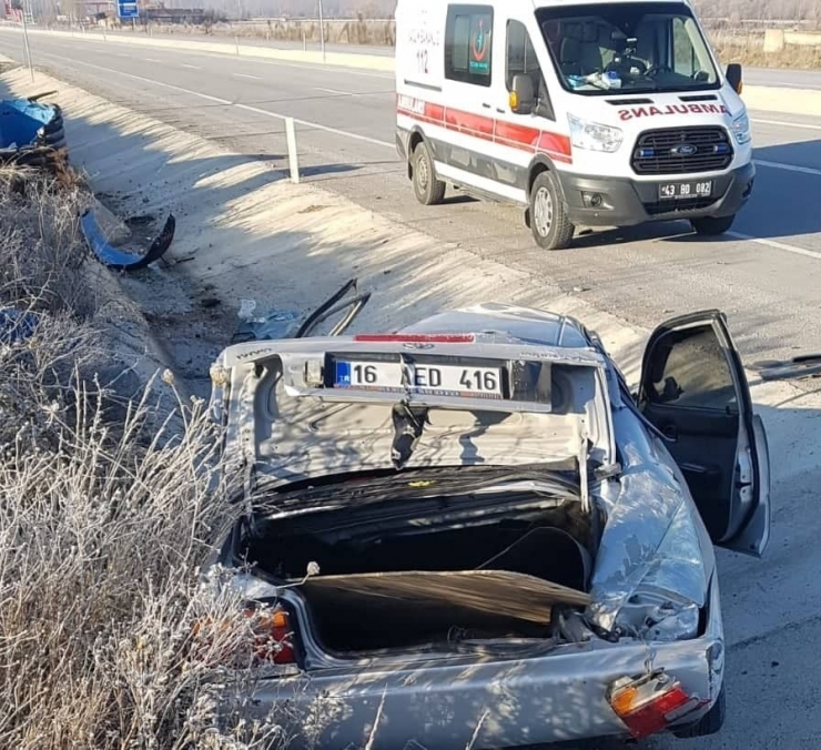 Hurdaya Dönen Araçtan Sağ Çıktı