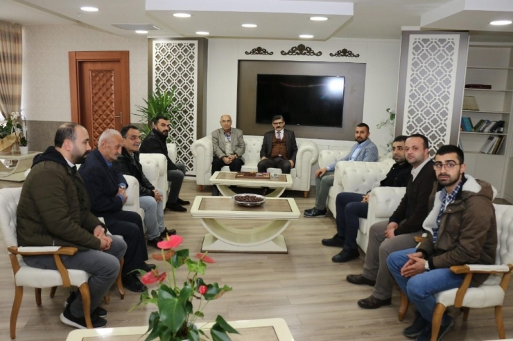 Taraftarlardan Emniyet Müdürü Dağdelen’e Hayırlı Olsun Ziyareti