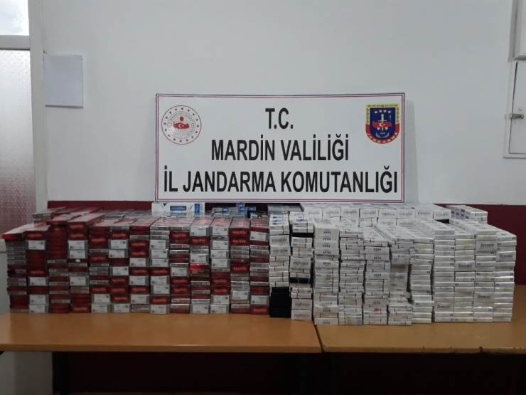 Mardin’de 5 Bin Paket Kaçak Sigara Ele Geçirildi
